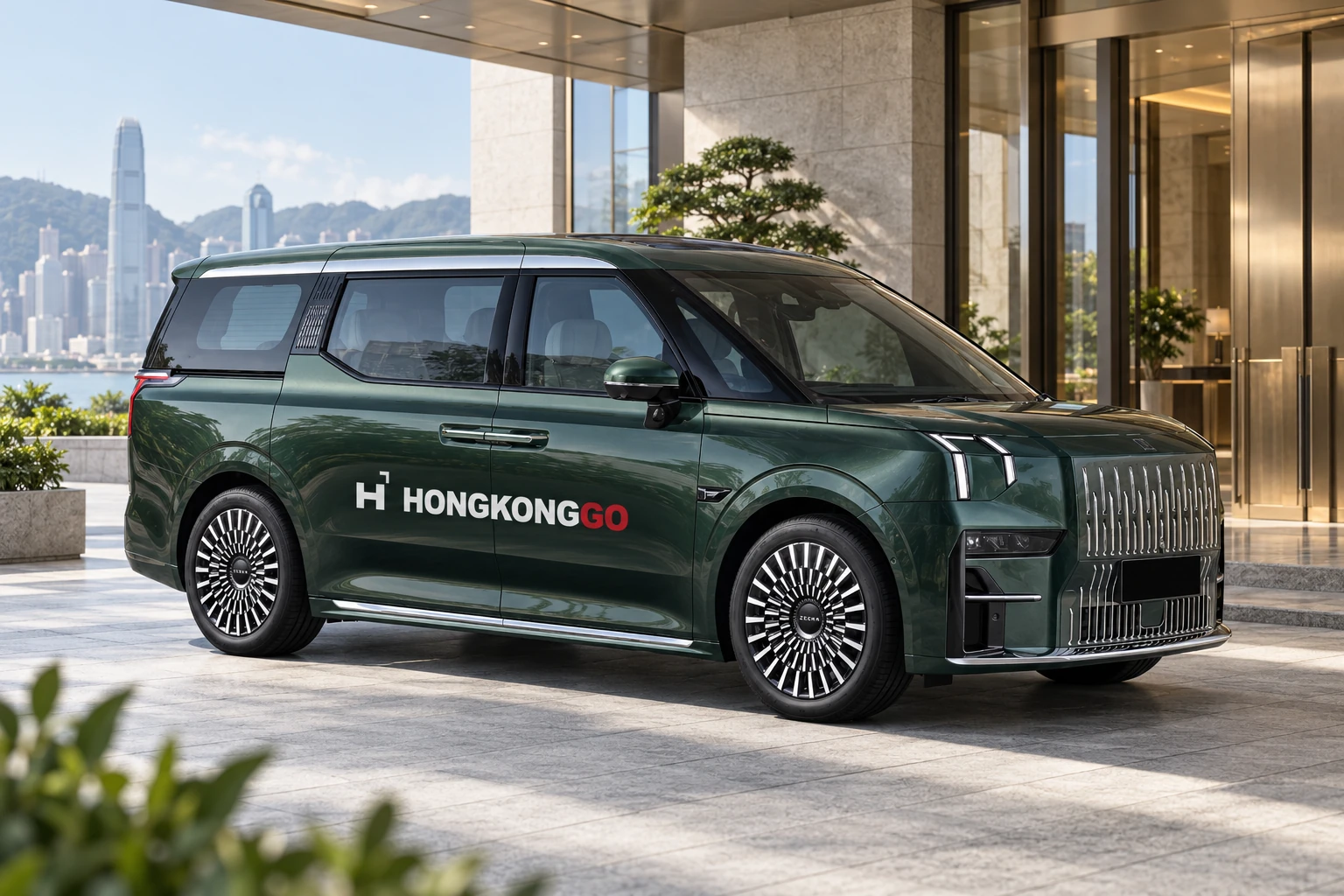 ZEEKR 009 — HONGKONGGO luxury fleet