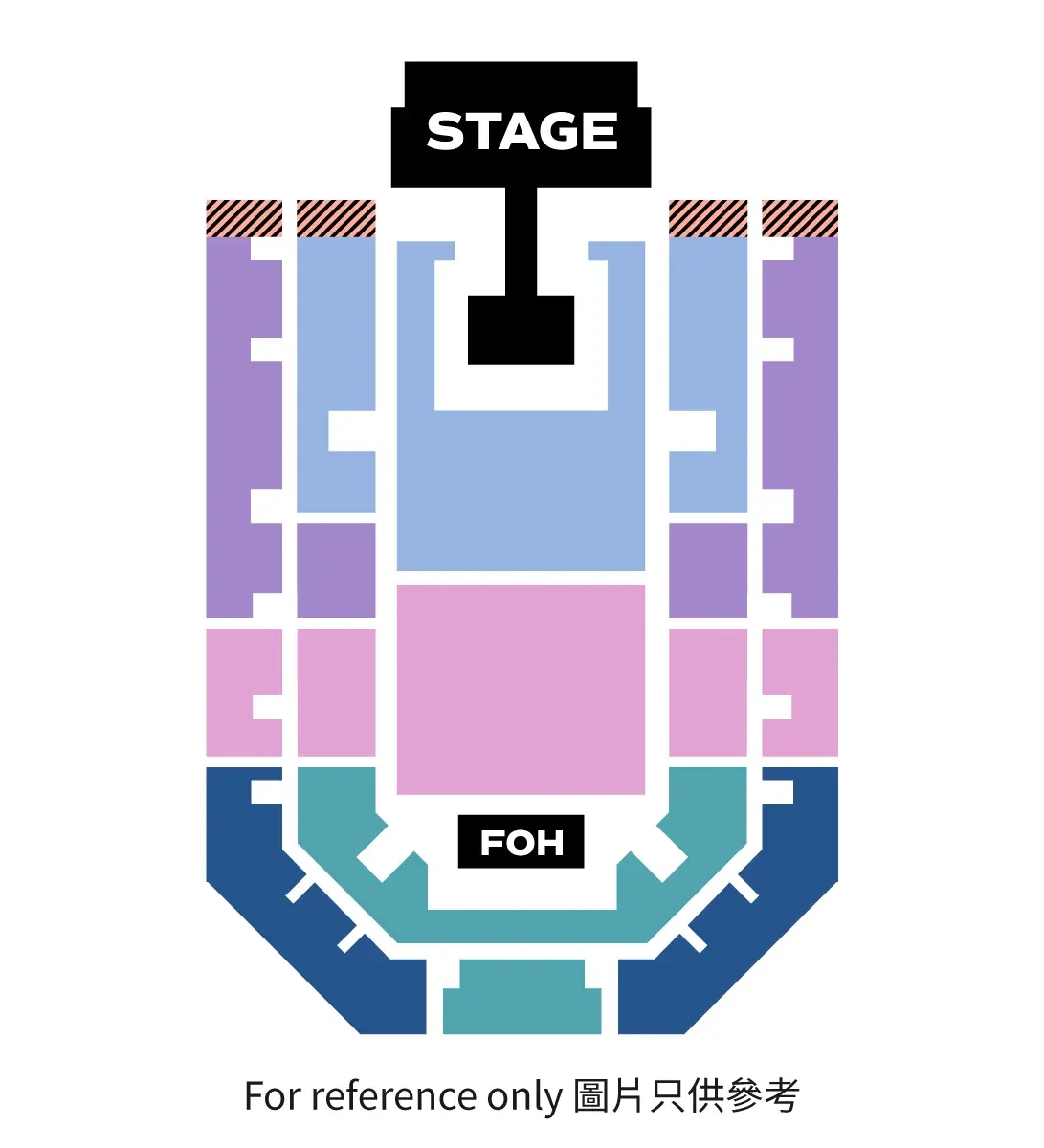 2026-27 BABYMONSTER WORLD TOUR [춤 (CHOOM)] IN HONG KONG — Official seating plan