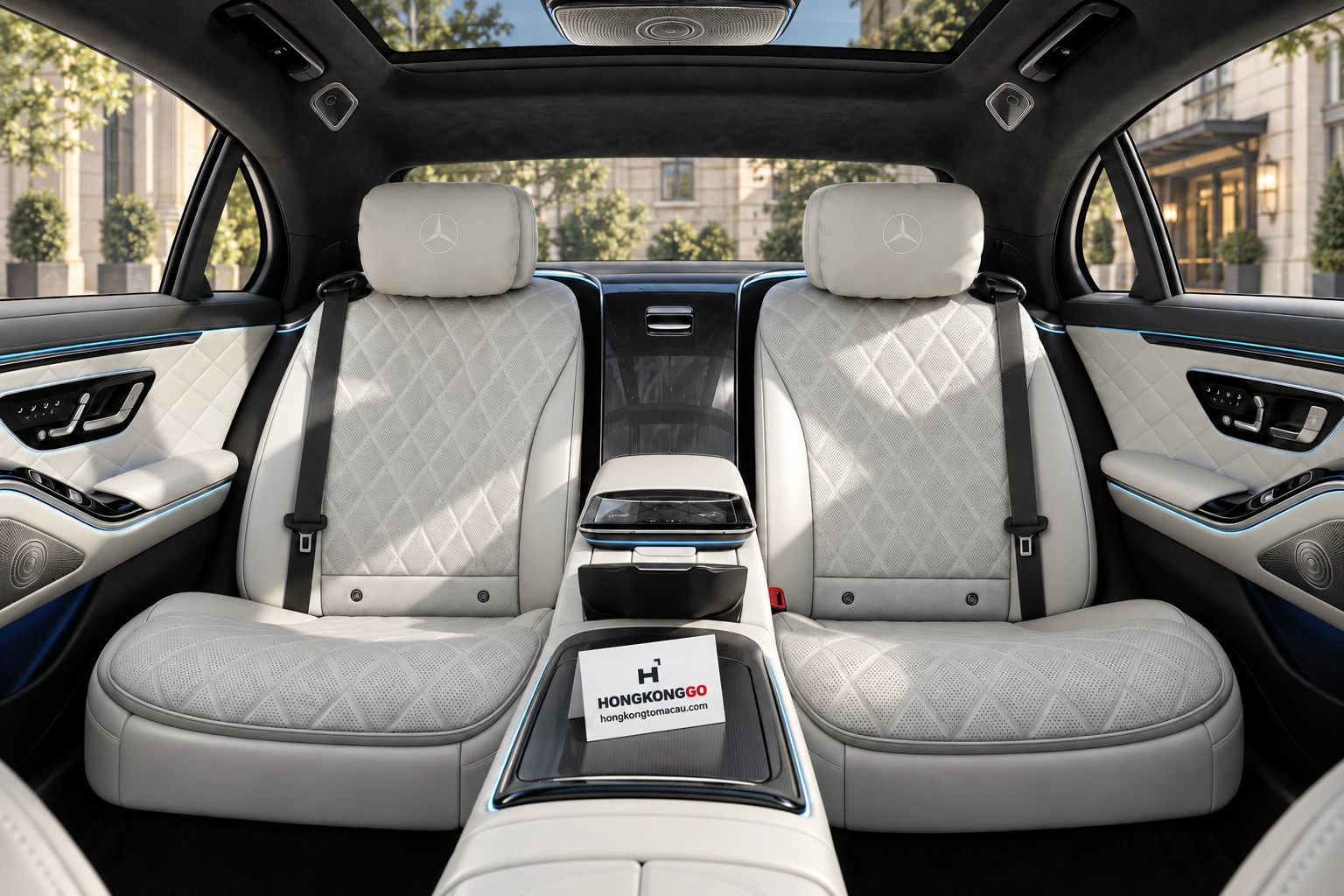 Mercedes-Benz S-Class — Rear cabin